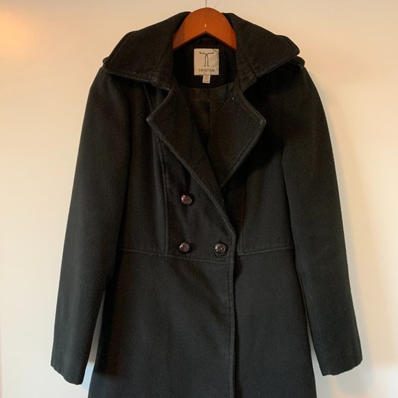 Tristan Wool Blend Coat - Picture 1 of 17
